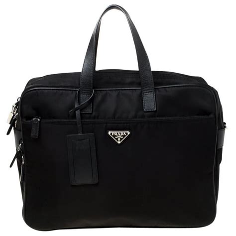 prada laptop sleeve|Prada briefcase.